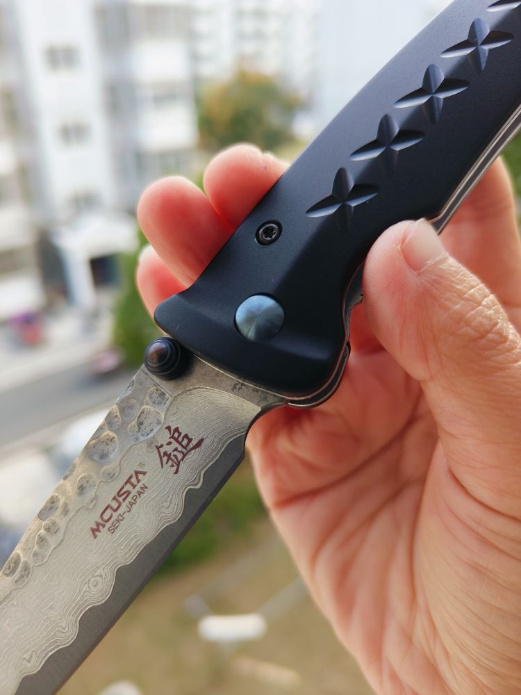 Mcusta Knives 大马士革钢 铝合金柄 MC-0161D 900