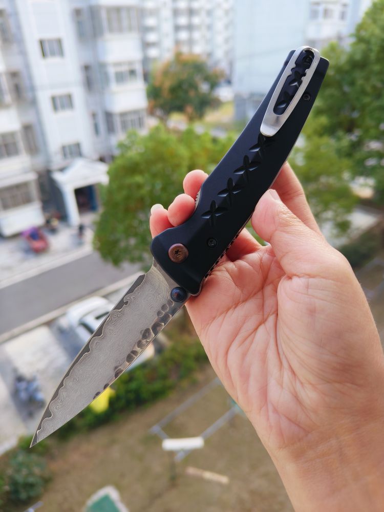 Mcusta Knives 大马士革钢 铝合金柄 MC-0161D 900