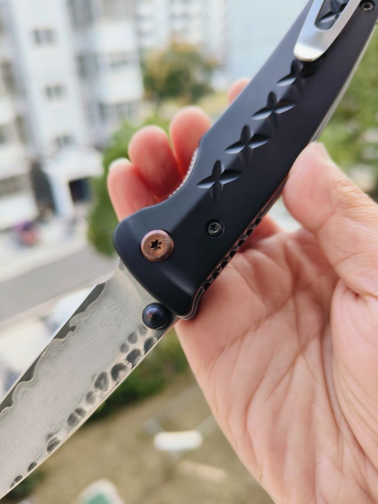 Mcusta Knives 大马士革钢 铝合金柄 MC-0161D 900