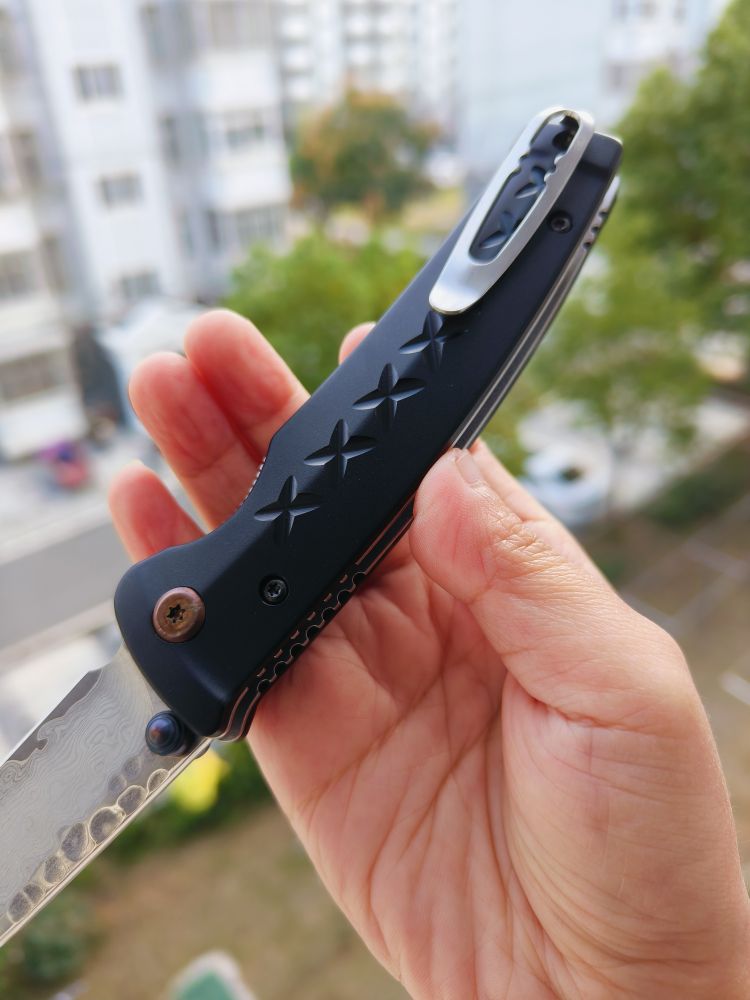 Mcusta Knives 大马士革钢 铝合金柄 MC-0161D 900