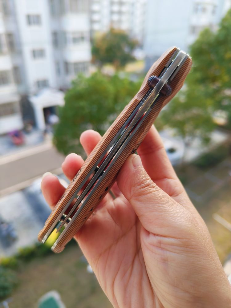 Mcusta Knives 大马士革钢 黄紫檀木柄 MC-0182D 丰臣秀吉 1150