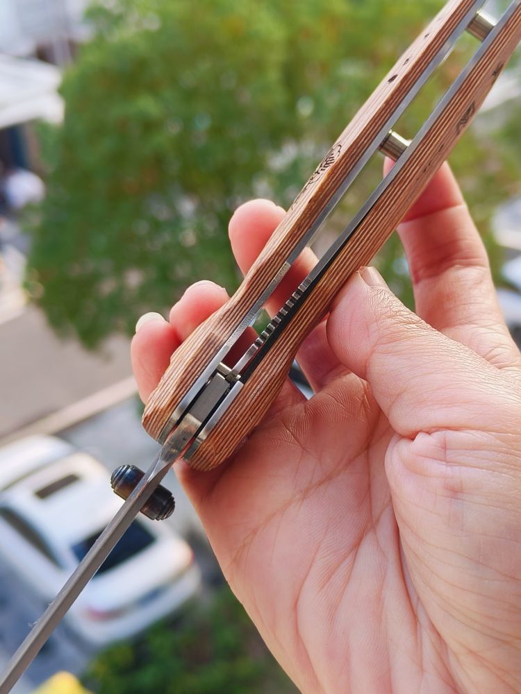 Mcusta Knives 大马士革钢 黄紫檀木柄 MC-0182D 丰臣秀吉 1150