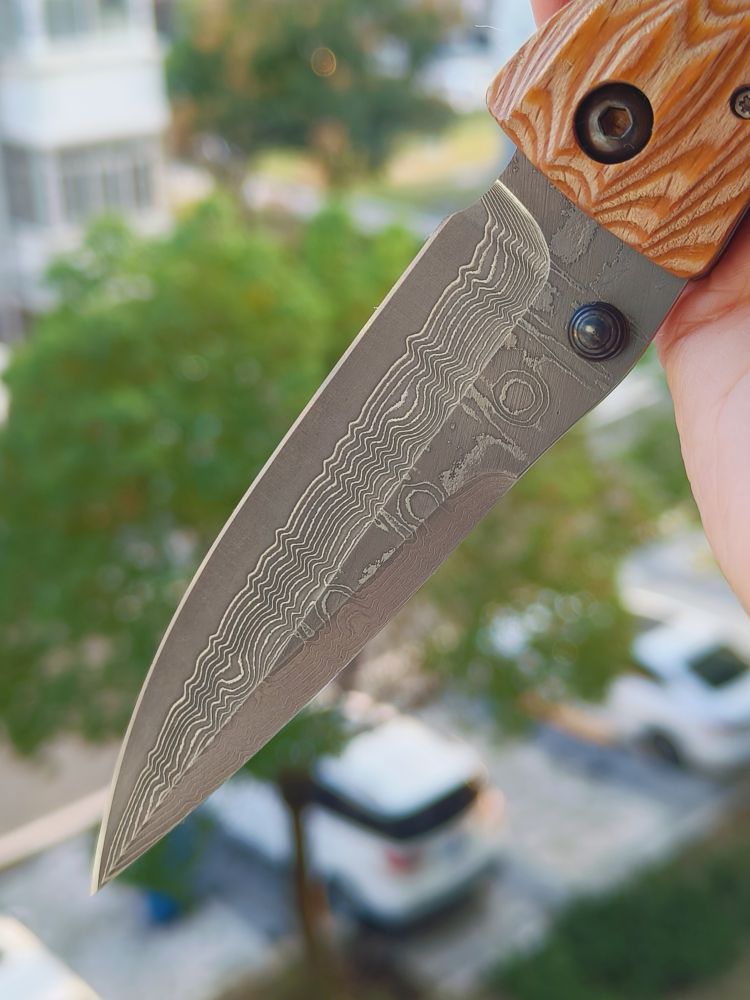 Mcusta Knives 大马士革钢 黄紫檀木柄 MC-0182D 丰臣秀吉 1150