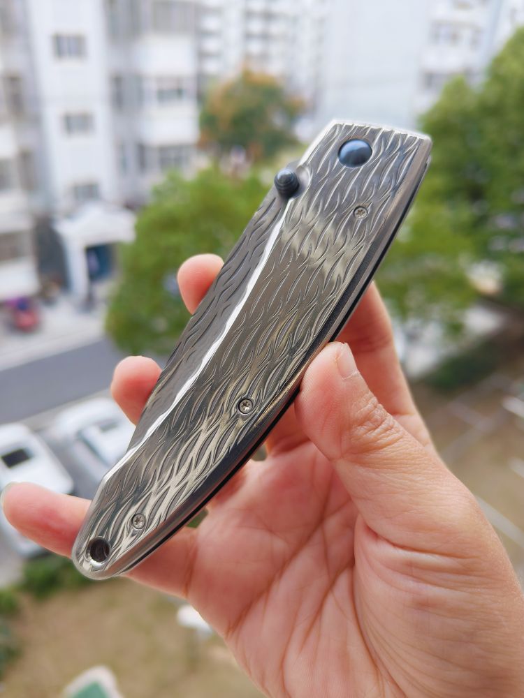 Mcusta Knives 大马士革钢 不锈钢柄 MC-0112D 波（大）900