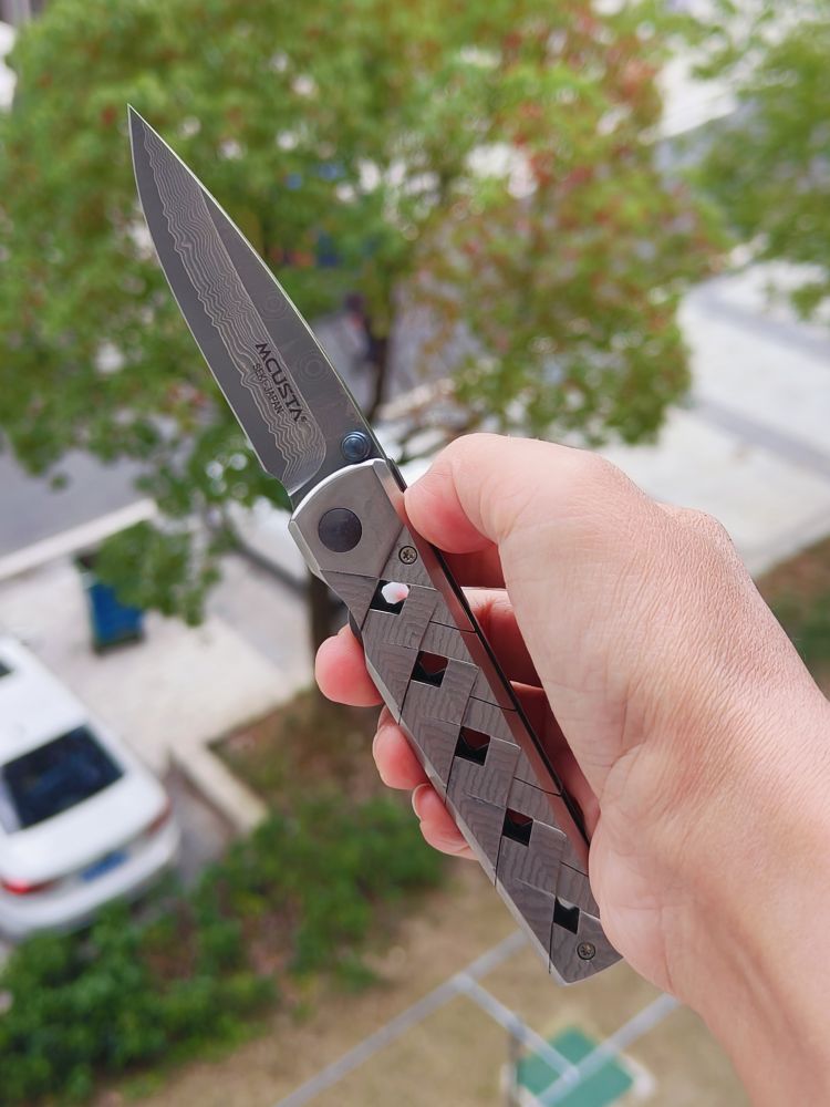 Mcusta Knives 大马士革钢 大马士革钢柄 MC-0037D 1350