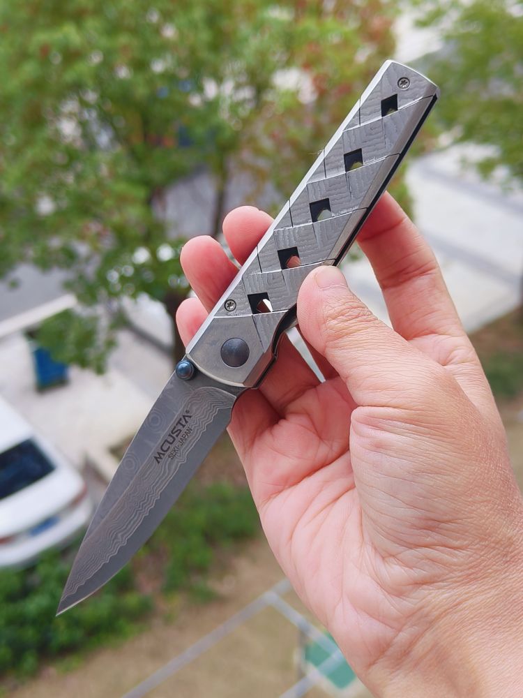 Mcusta Knives 大马士革钢 大马士革钢柄 MC-0037D 1350