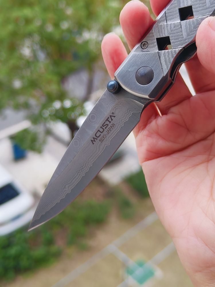 Mcusta Knives 大马士革钢 大马士革钢柄 MC-0037D 1350