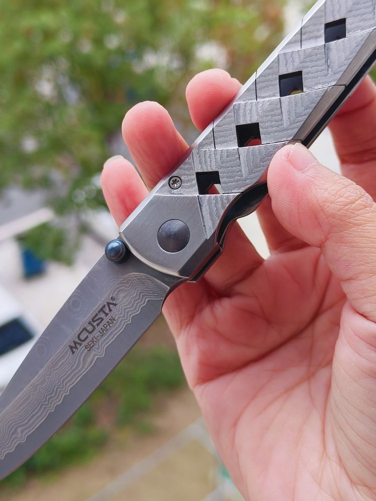 Mcusta Knives 大马士革钢 大马士革钢柄 MC-0037D 1350