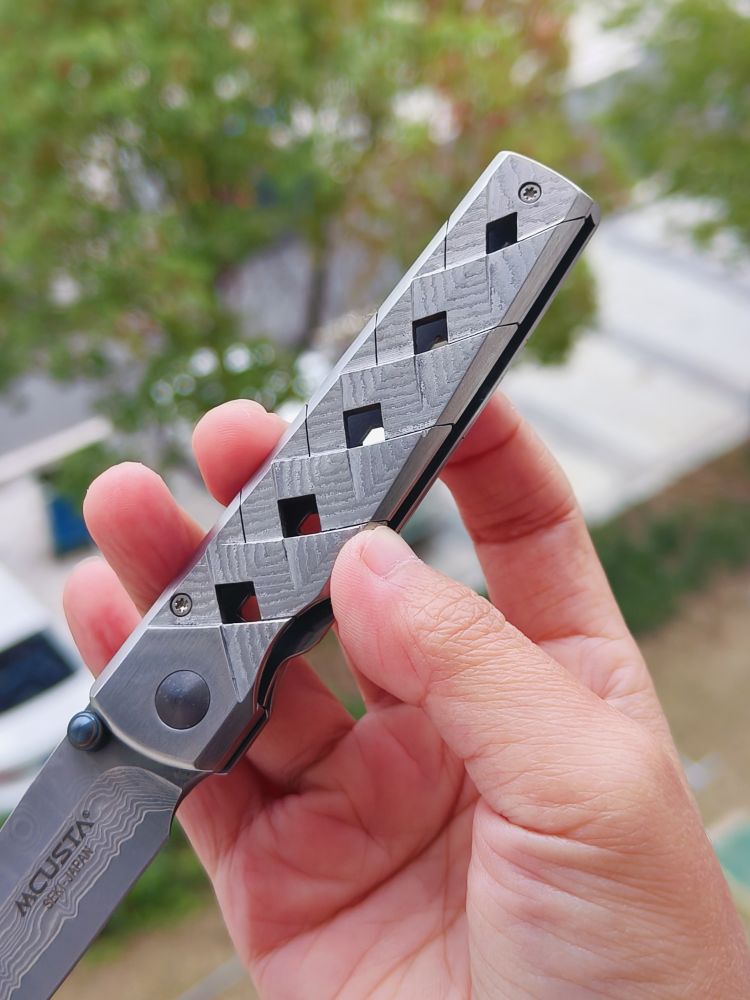 Mcusta Knives 大马士革钢 大马士革钢柄 MC-0037D 1350