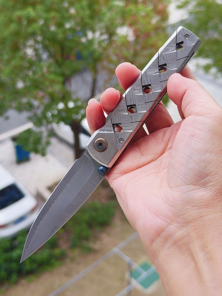 Mcusta Knives 大马士革钢 大马士革钢柄 MC-0037D 1350