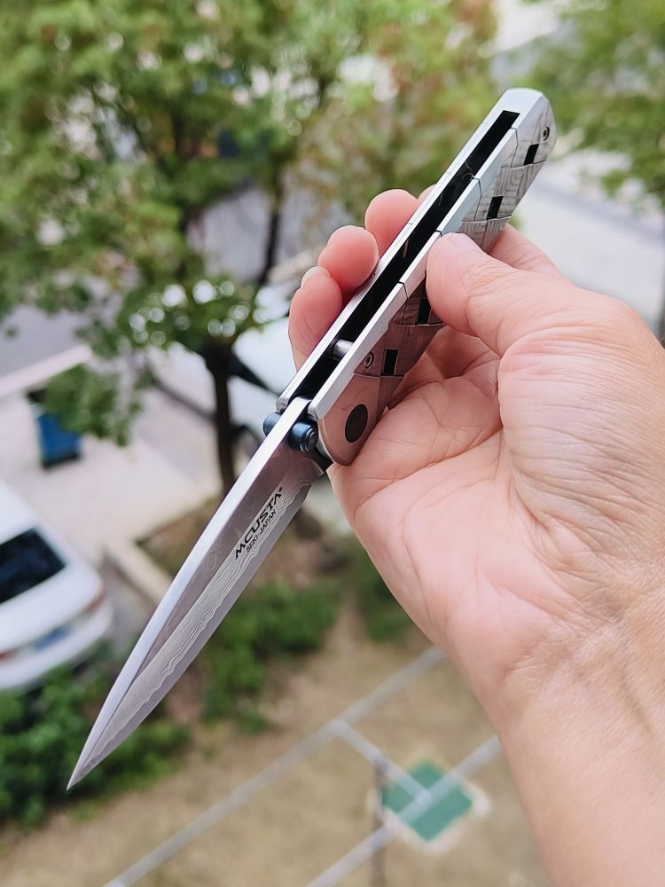 Mcusta Knives 大马士革钢 大马士革钢柄 MC-0037D 1350