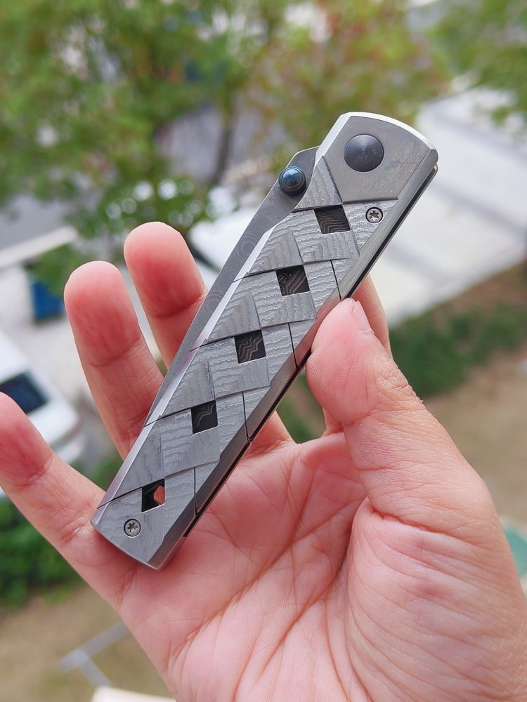 Mcusta Knives 大马士革钢 大马士革钢柄 MC-0037D 1350