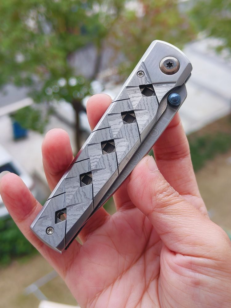 Mcusta Knives 大马士革钢 大马士革钢柄 MC-0037D 1350