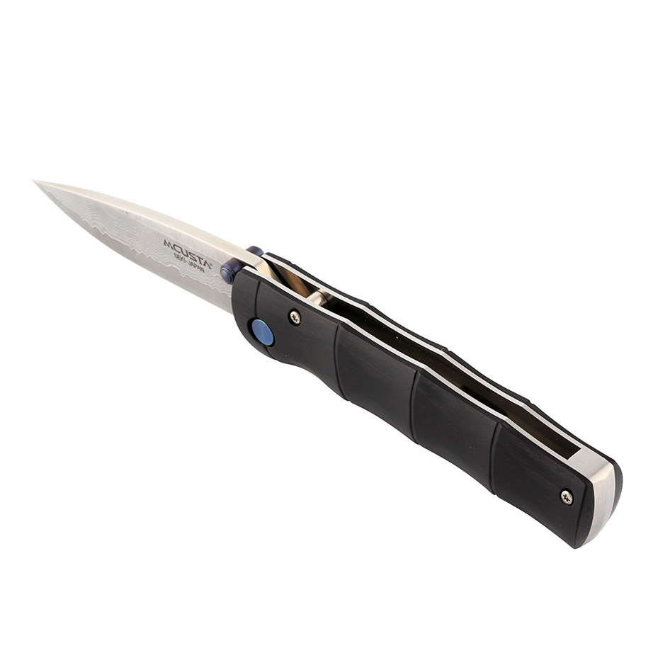 Mcusta Knives 大马士革钢 黑紫檀木柄 MC-0076DP 1050