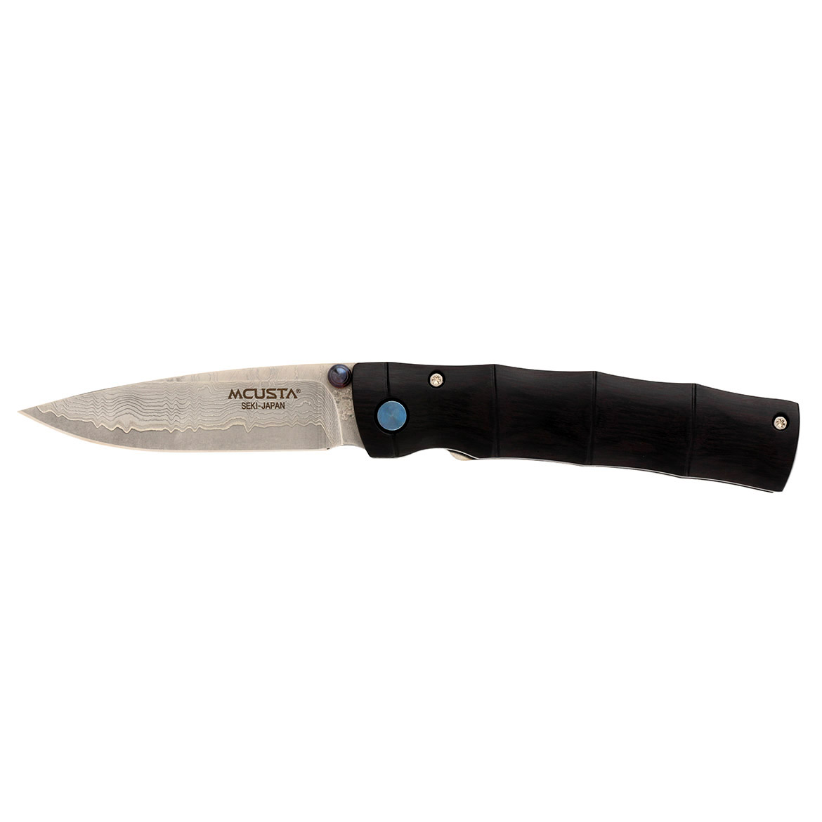 Mcusta Knives 大马士革钢 黑紫檀木柄 MC-0076DP 1050