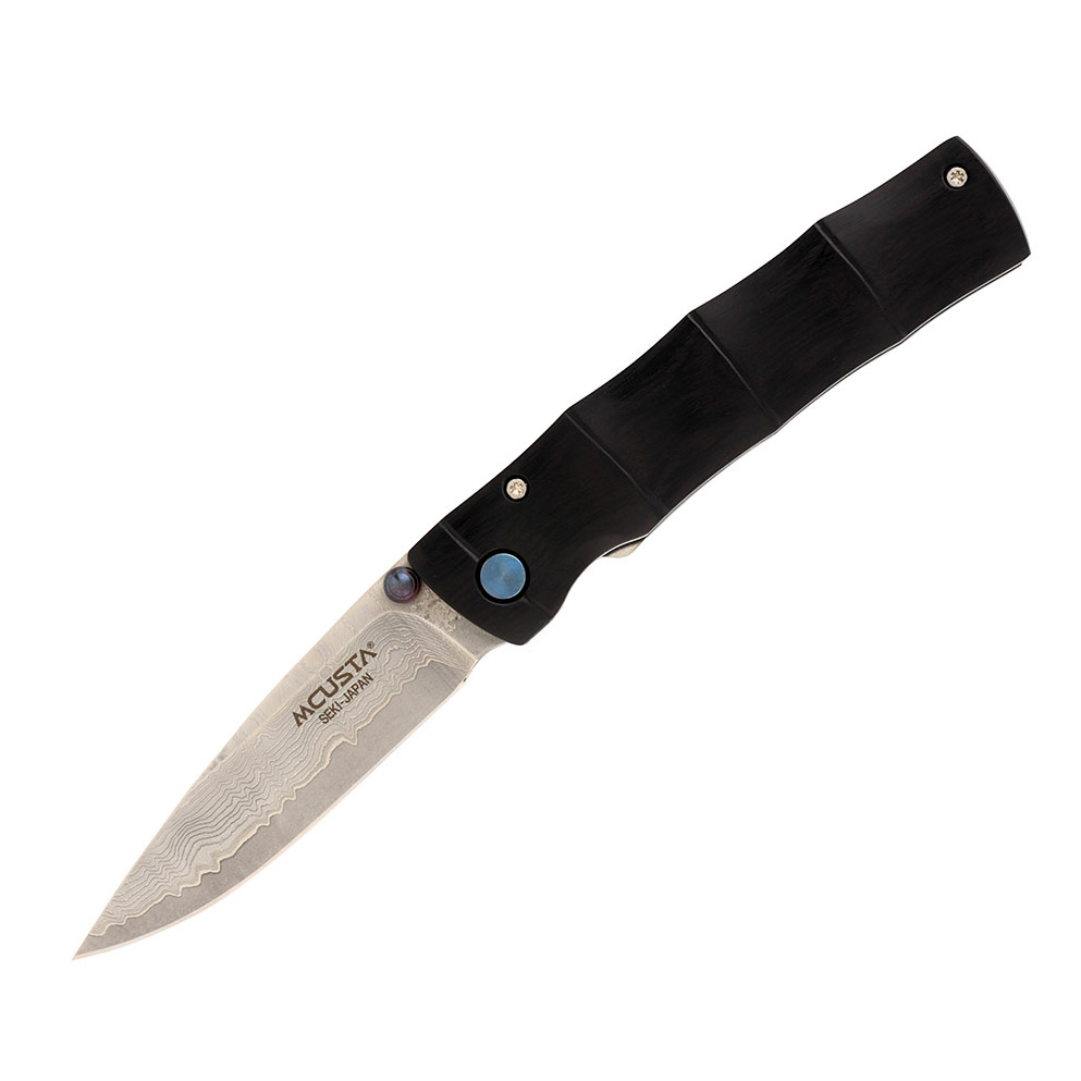 Mcusta Knives 大马士革钢 黑紫檀木柄 MC-0076DP 1050