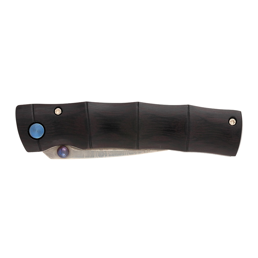 Mcusta Knives 大马士革钢 黑紫檀木柄 MC-0076DP 1050