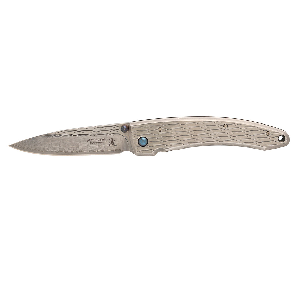 Mcusta Knives 大马士革钢 不锈钢柄 MC-0112D 波（大）900