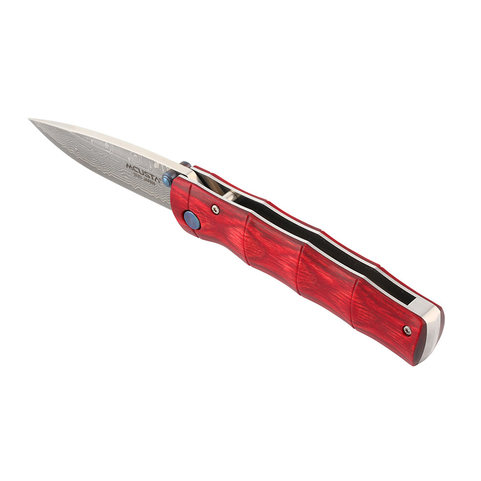 Mcusta Knives 大马士革钢 可耐力木柄 MC-0075D 1050
