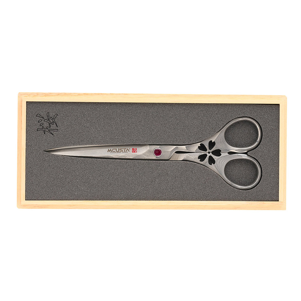 Mcusta Knives 大马士革钢剪刀 DDS-0170D 樱 1380