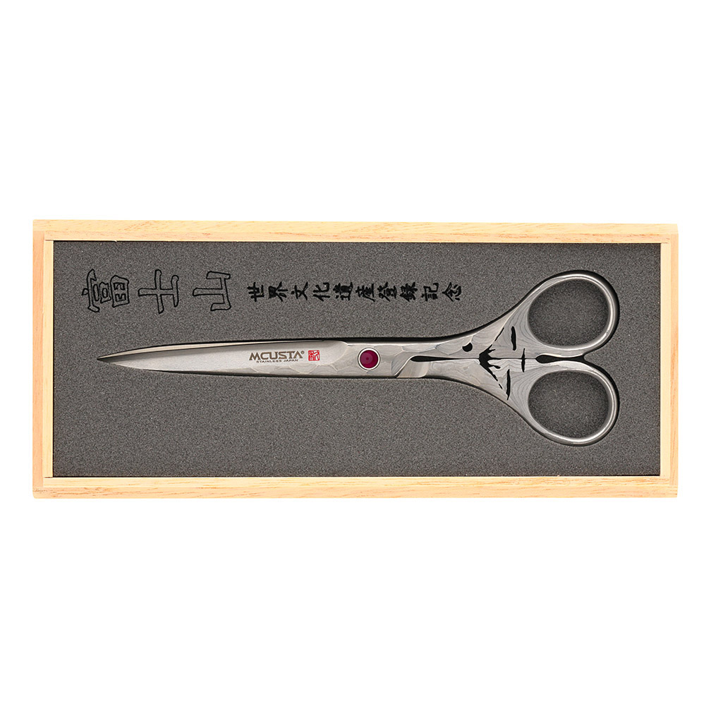 Mcusta Knives 大马士革钢剪刀 DDF-0170 富士山 1380