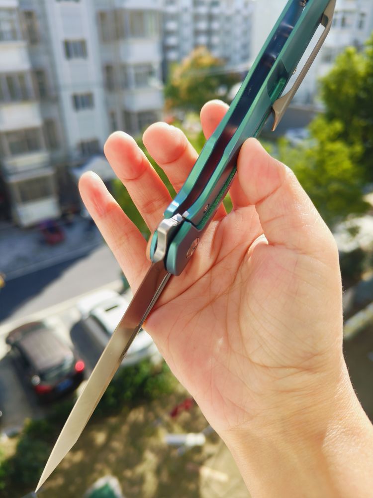 【售完】Kansept Knives Shard S35VN钢 钛合金柄 K1006A6 绿色