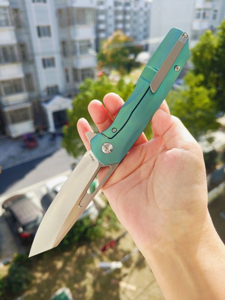 【售完】Kansept Knives Shard S35VN钢 钛合金柄 K1006A6 绿色
