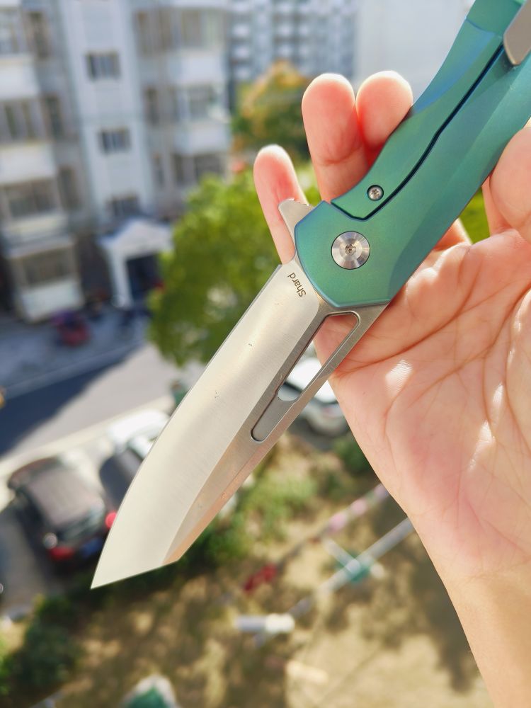 【售完】Kansept Knives Shard S35VN钢 钛合金柄 K1006A6 绿色