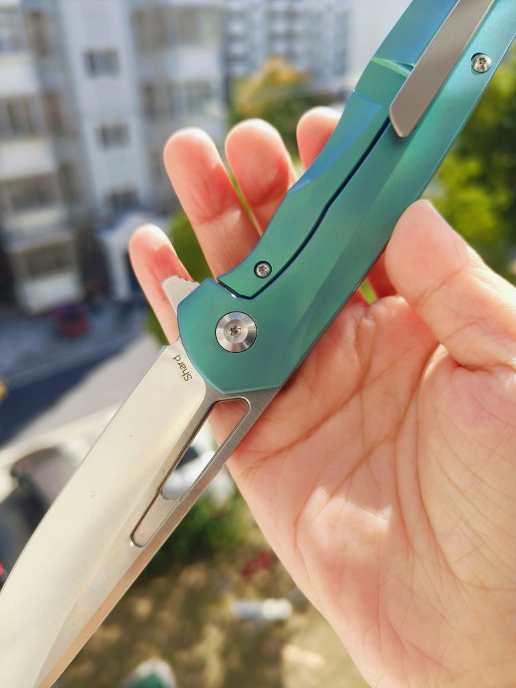 【售完】Kansept Knives Shard S35VN钢 钛合金柄 K1006A6 绿色