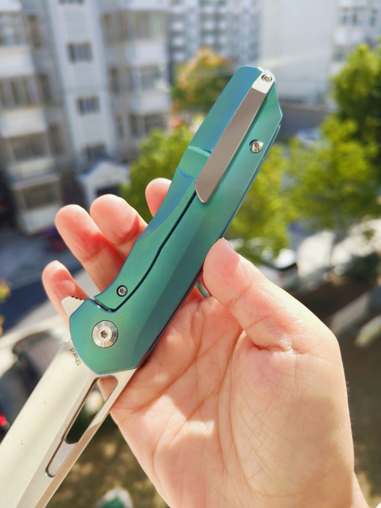 【售完】Kansept Knives Shard S35VN钢 钛合金柄 K1006A6 绿色