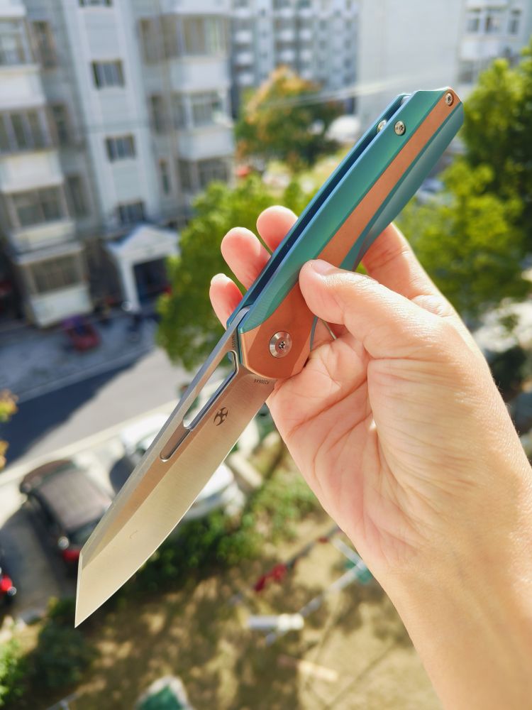 【售完】Kansept Knives Shard S35VN钢 钛合金柄 K1006A6 绿色