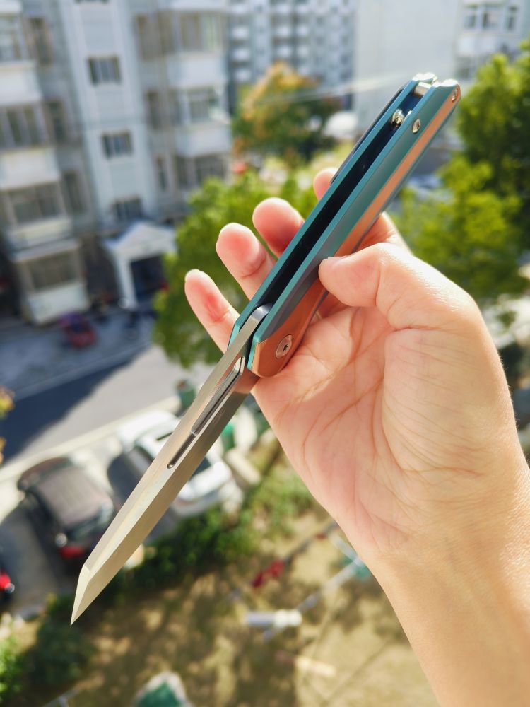 【售完】Kansept Knives Shard S35VN钢 钛合金柄 K1006A6 绿色