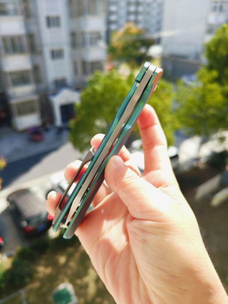 【售完】Kansept Knives Shard S35VN钢 钛合金柄 K1006A6 绿色