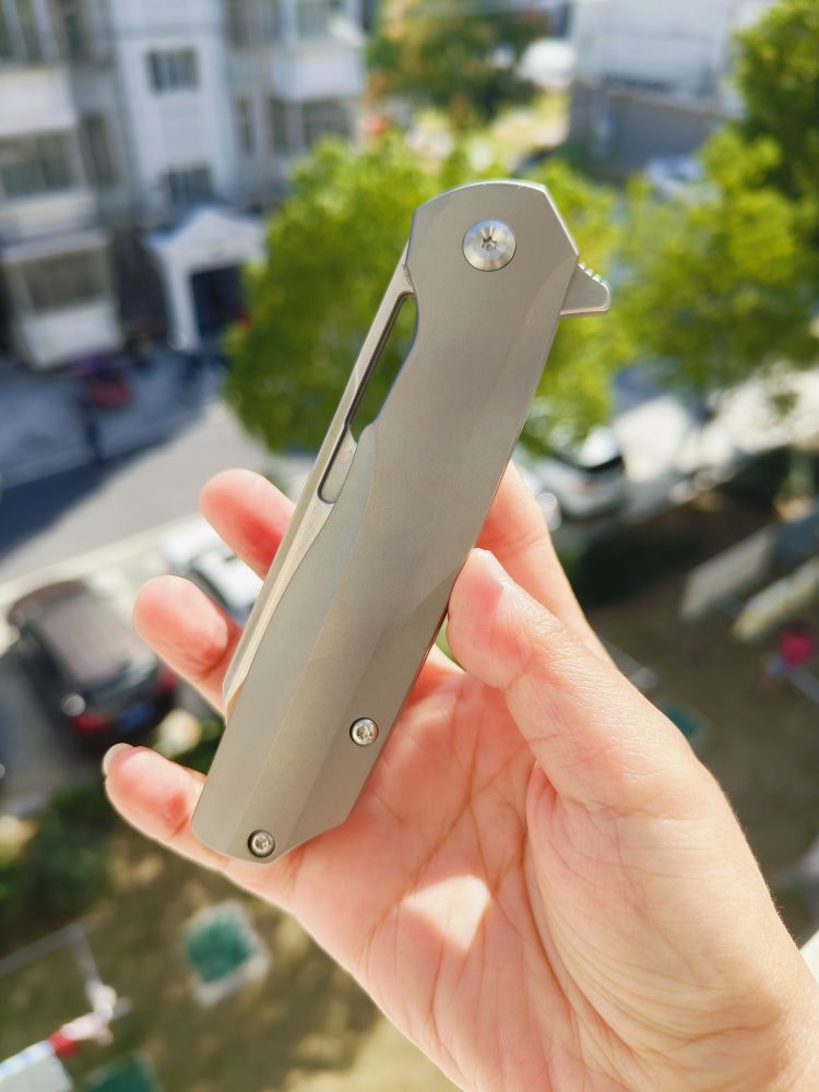 【售完】 Kansept Knives Shard S35VN钢 钛合金柄 K1006A1 原色 原价1380 特惠599