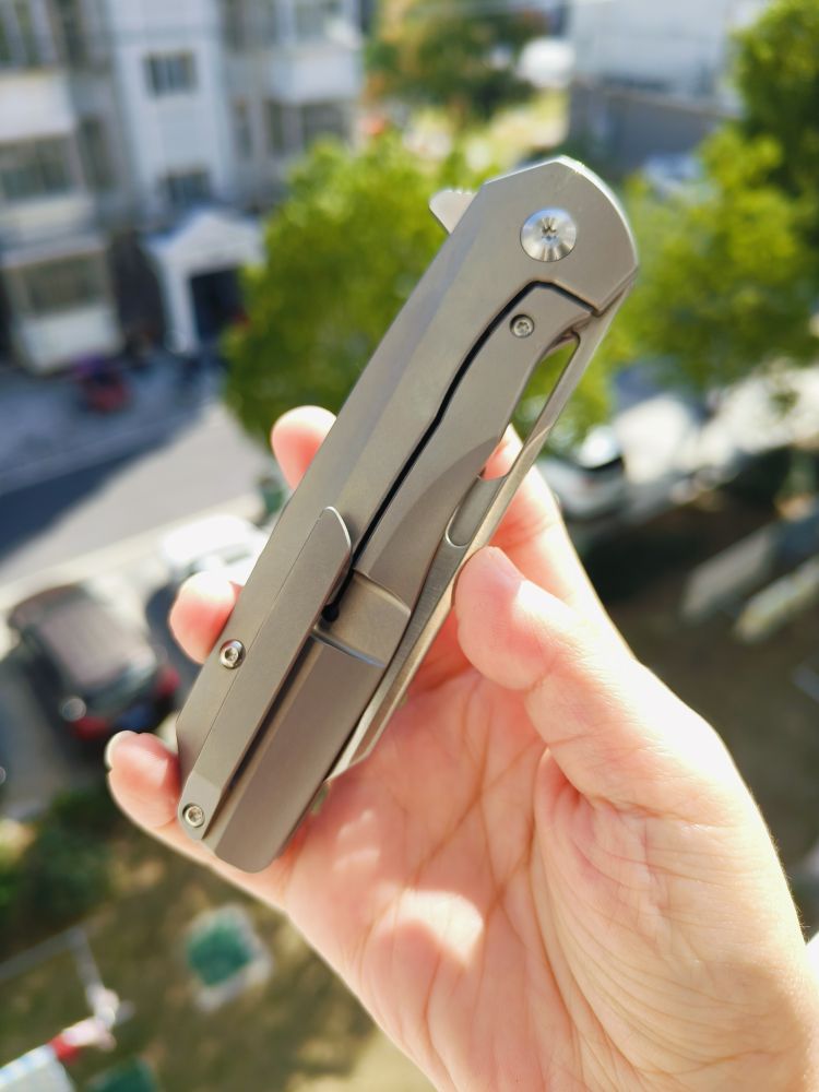【售完】 Kansept Knives Shard S35VN钢 钛合金柄 K1006A1 原色 原价1380 特惠599