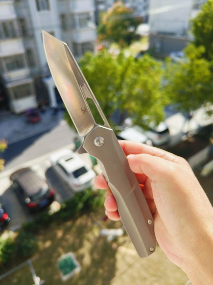 【售完】 Kansept Knives Shard S35VN钢 钛合金柄 K1006A1 原色 原价1380 特惠599
