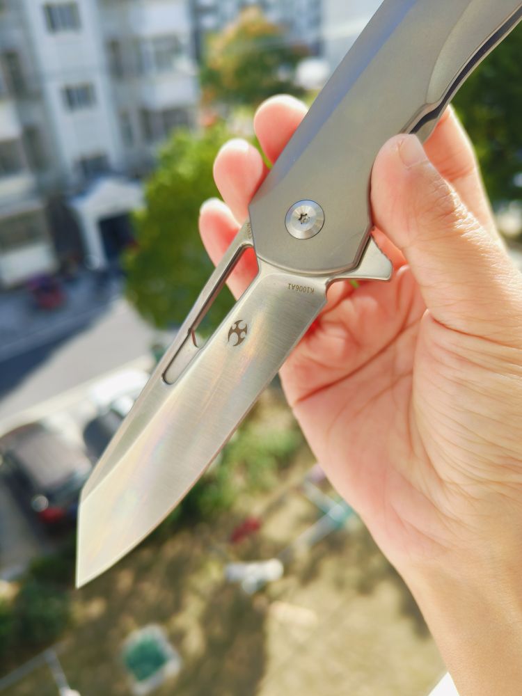 【售完】 Kansept Knives Shard S35VN钢 钛合金柄 K1006A1 原色 原价1380 特惠599