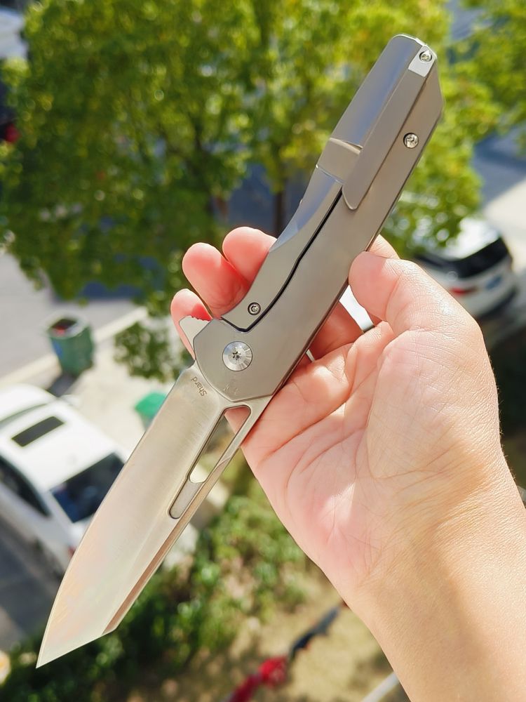 【售完】 Kansept Knives Shard S35VN钢 钛合金柄 K1006A1 原色 原价1380 特惠599