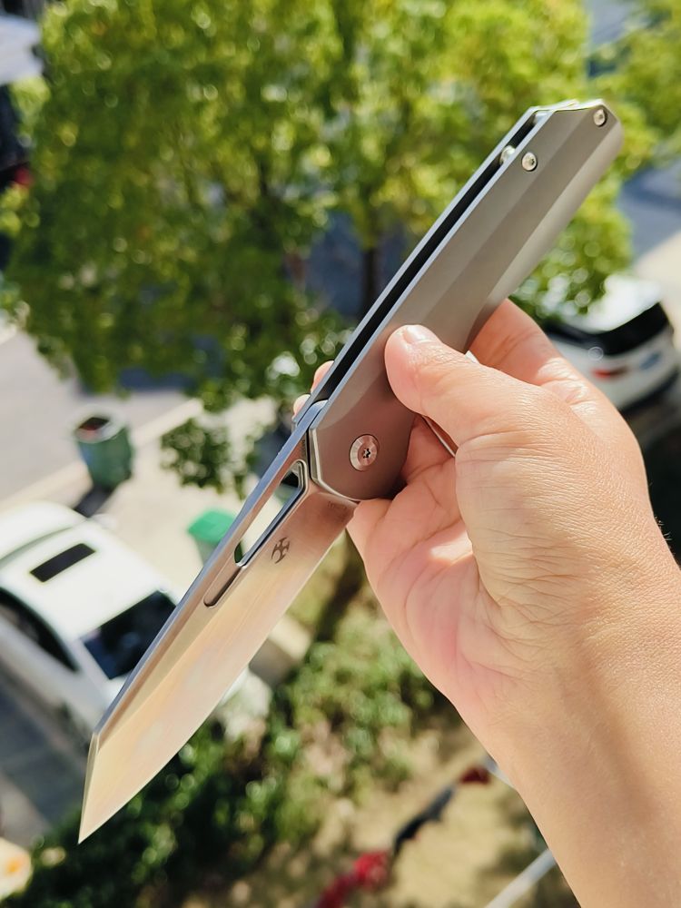 【售完】 Kansept Knives Shard S35VN钢 钛合金柄 K1006A1 原色 原价1380 特惠599