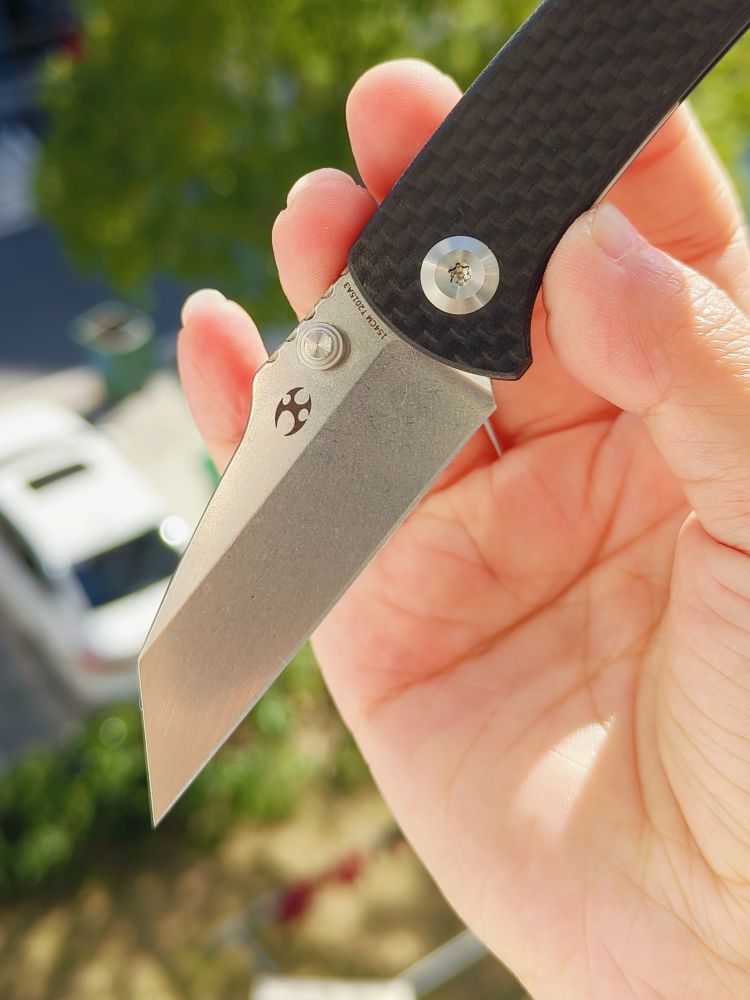 Kansept Knives 154CM钢 碳纤维柄 T2015A3