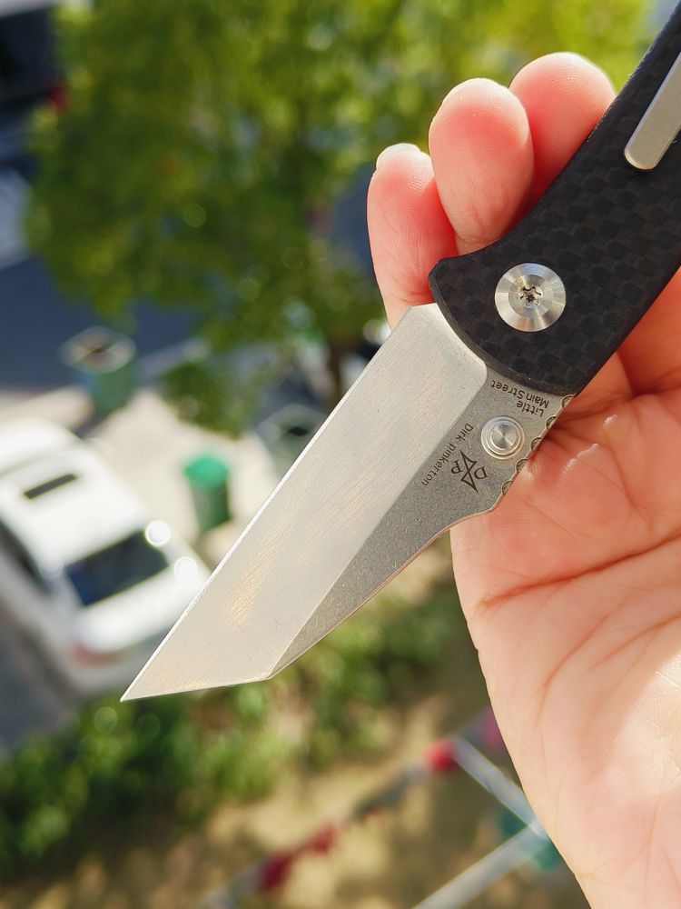 Kansept Knives 154CM钢 碳纤维柄 T2015A3