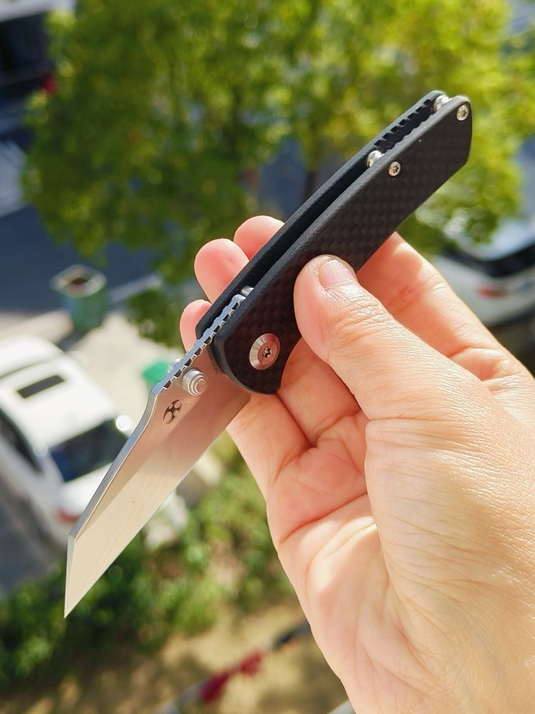 Kansept Knives 154CM钢 碳纤维柄 T2015A3