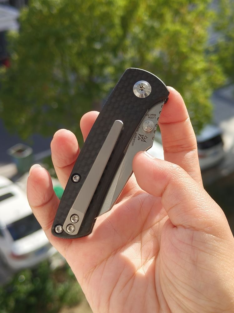 Kansept Knives 154CM钢 碳纤维柄 T2015A3