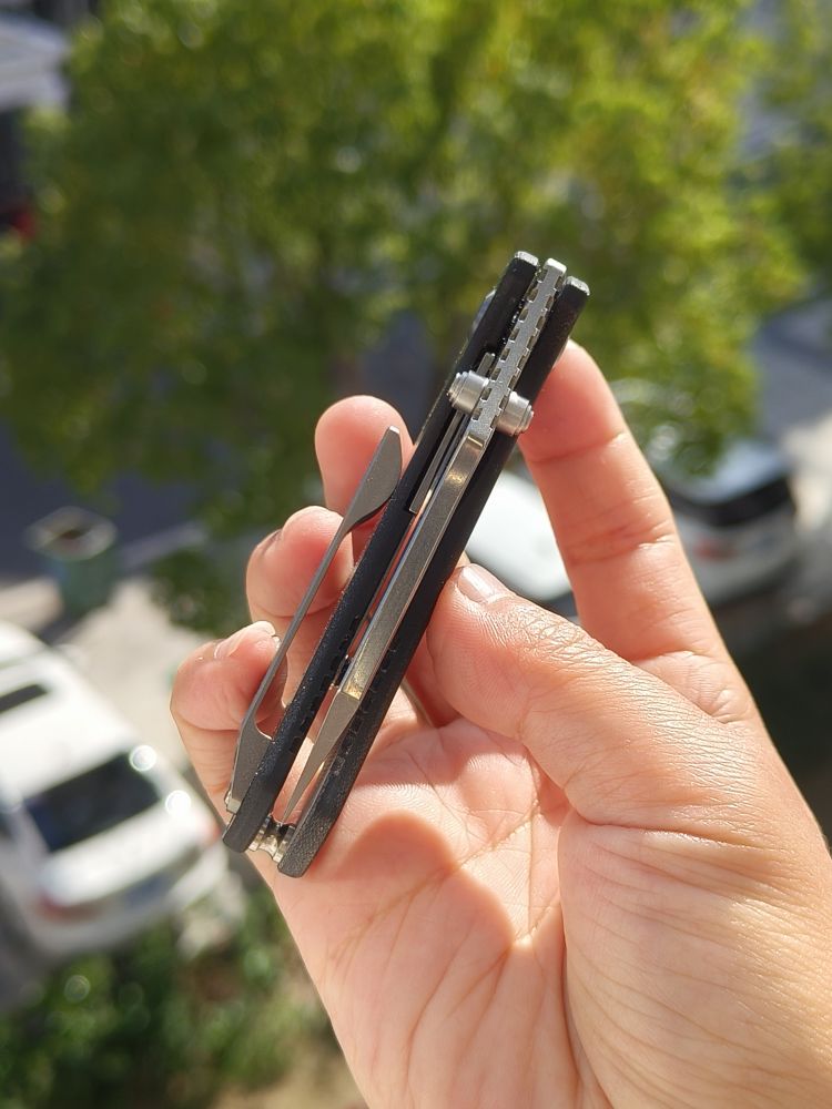 Kansept Knives 154CM钢 碳纤维柄 T2015A3