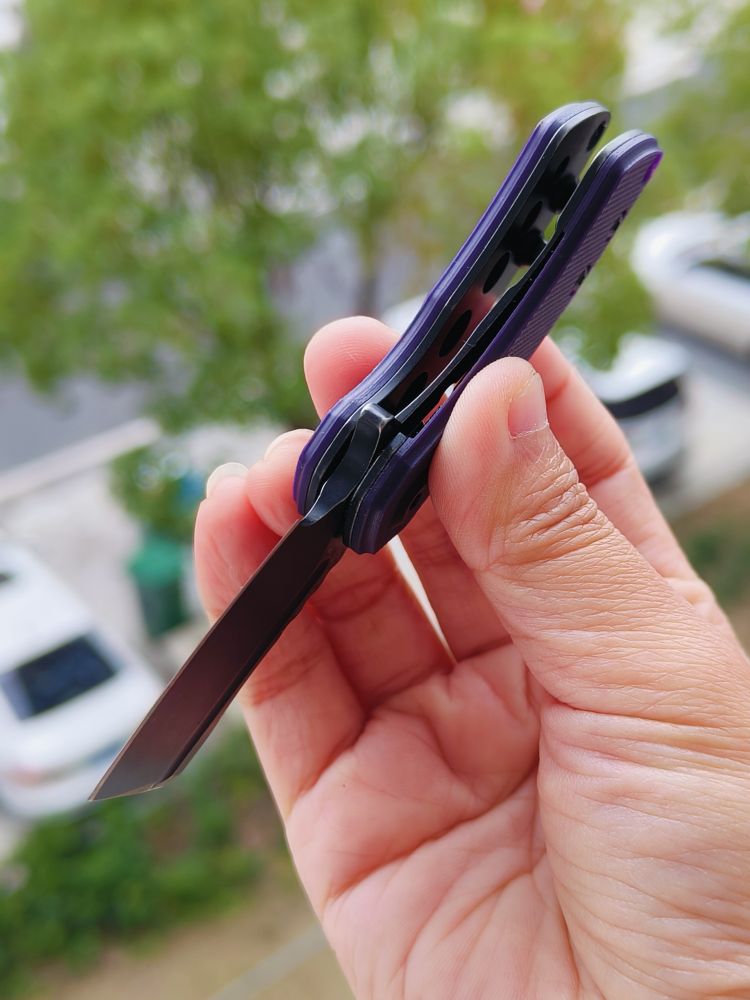 Kansept Knives Mini Korvid 154CM钢 G10手柄 T3030A3 紫色