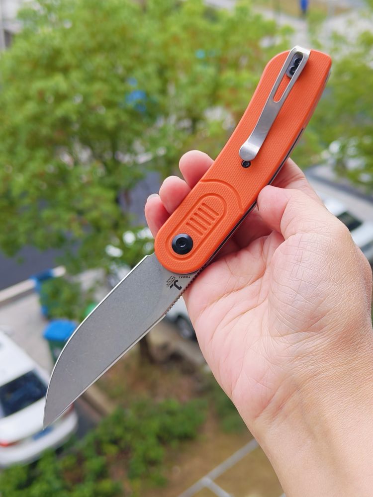 【售完】Kansept Knives Reverie 154CM钢 G10柄 T2025A3 橙色  原价583 特惠249