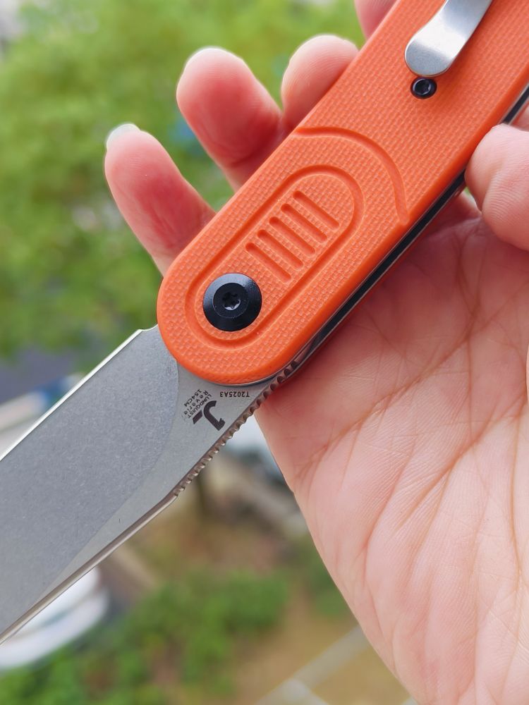 【售完】Kansept Knives Reverie 154CM钢 G10柄 T2025A3 橙色  原价583 特惠249
