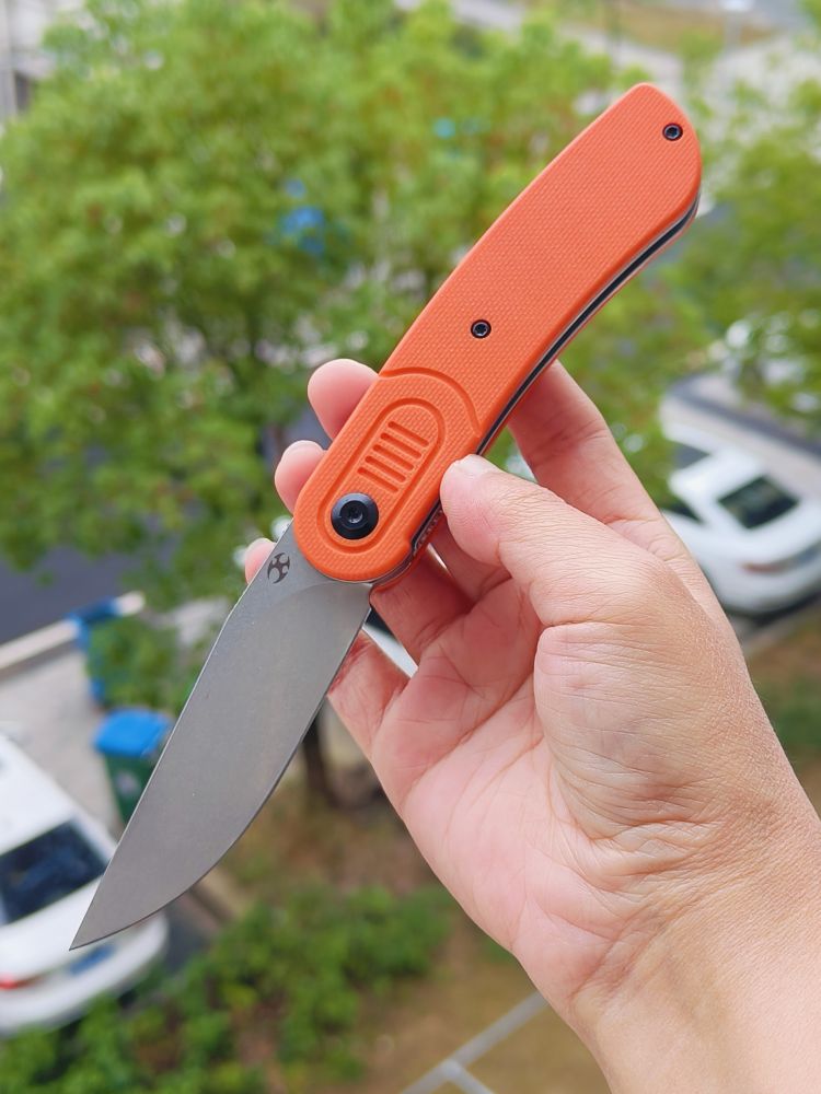 【售完】Kansept Knives Reverie 154CM钢 G10柄 T2025A3 橙色  原价583 特惠249