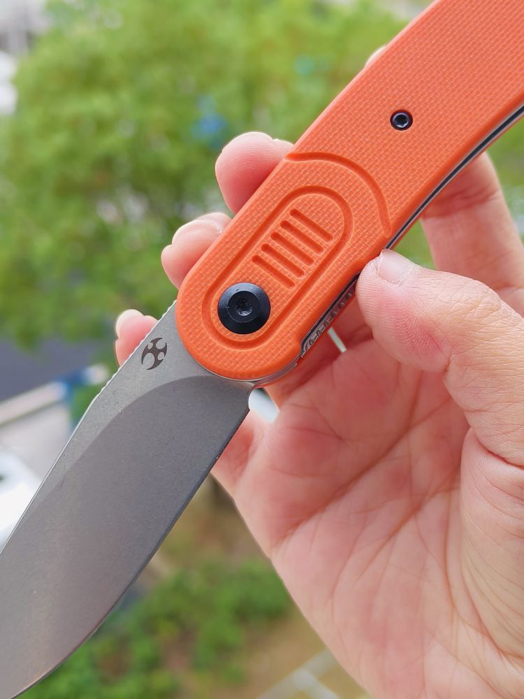 【售完】Kansept Knives Reverie 154CM钢 G10柄 T2025A3 橙色  原价583 特惠249