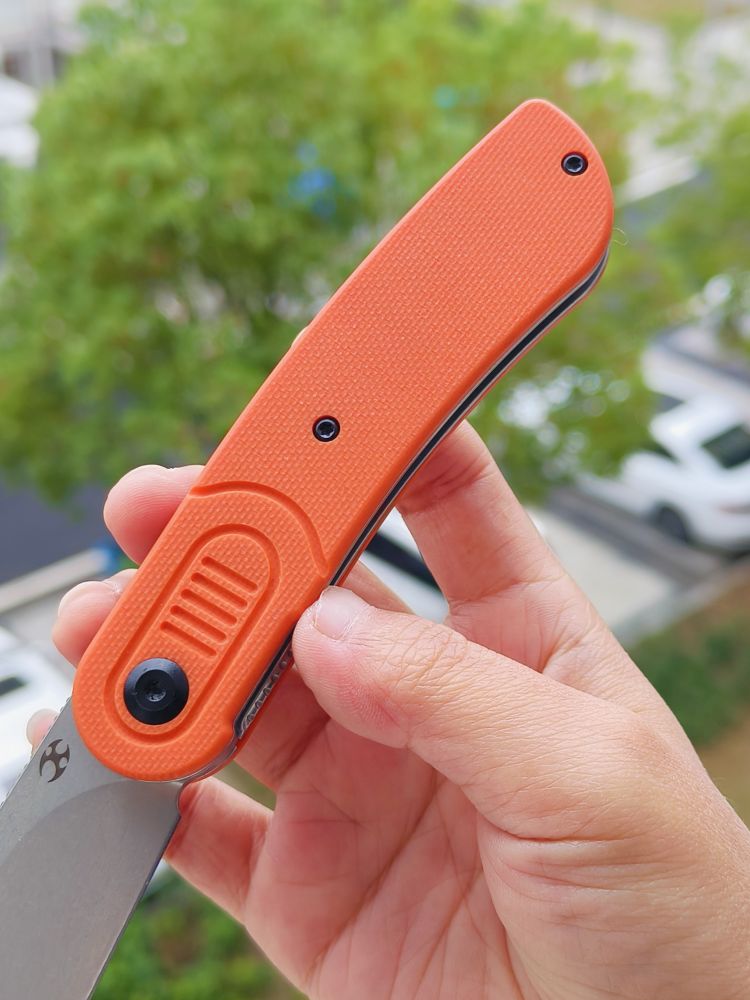【售完】Kansept Knives Reverie 154CM钢 G10柄 T2025A3 橙色  原价583 特惠249